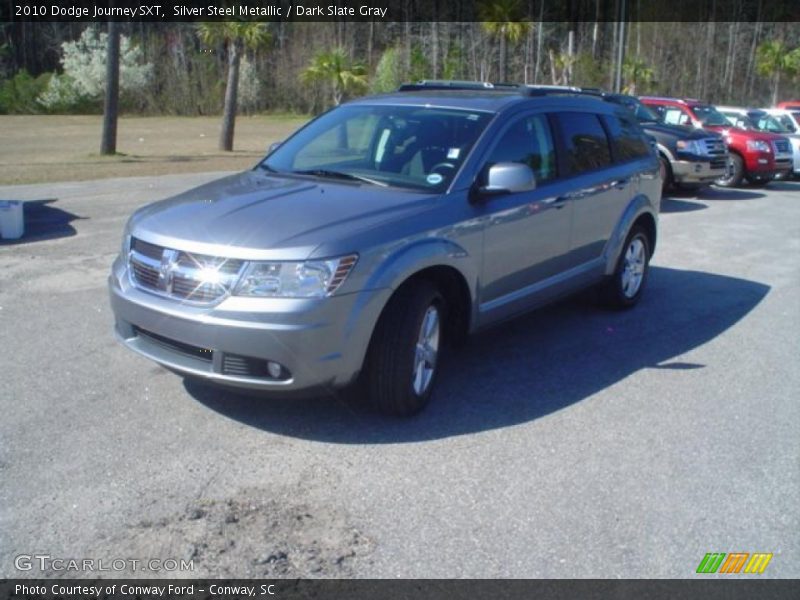 Silver Steel Metallic / Dark Slate Gray 2010 Dodge Journey SXT