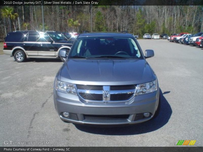 Silver Steel Metallic / Dark Slate Gray 2010 Dodge Journey SXT