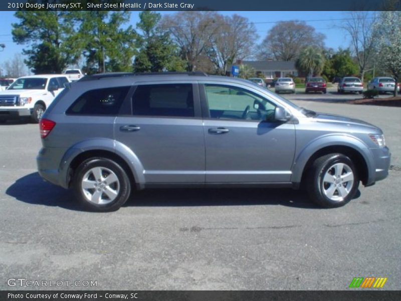 Silver Steel Metallic / Dark Slate Gray 2010 Dodge Journey SXT
