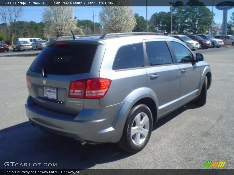 Silver Steel Metallic / Dark Slate Gray 2010 Dodge Journey SXT