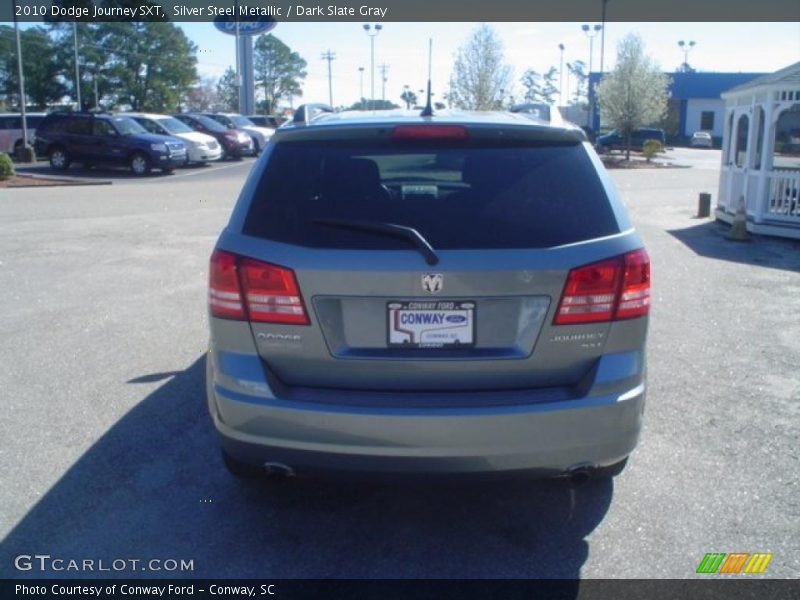 Silver Steel Metallic / Dark Slate Gray 2010 Dodge Journey SXT