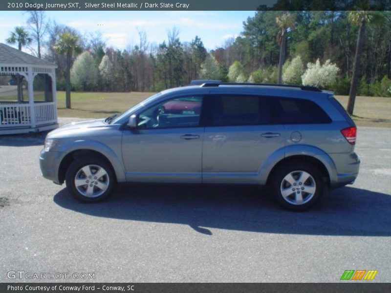 Silver Steel Metallic / Dark Slate Gray 2010 Dodge Journey SXT