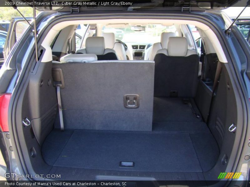 Cyber Gray Metallic / Light Gray/Ebony 2009 Chevrolet Traverse LTZ