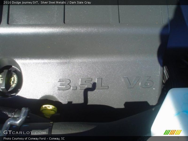 Silver Steel Metallic / Dark Slate Gray 2010 Dodge Journey SXT