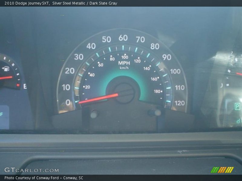 Silver Steel Metallic / Dark Slate Gray 2010 Dodge Journey SXT