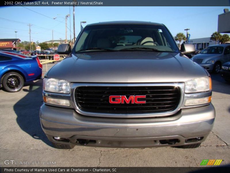 Pewter Metallic / Neutral/Shale 2002 GMC Yukon SLT 4x4