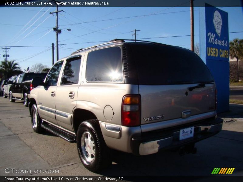Pewter Metallic / Neutral/Shale 2002 GMC Yukon SLT 4x4