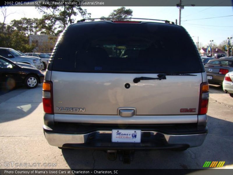 Pewter Metallic / Neutral/Shale 2002 GMC Yukon SLT 4x4