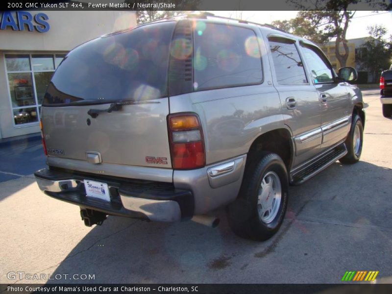 Pewter Metallic / Neutral/Shale 2002 GMC Yukon SLT 4x4