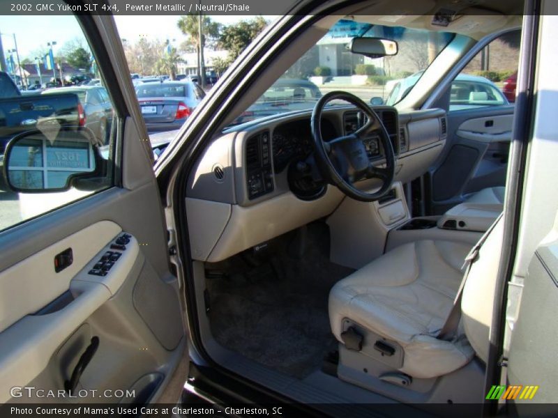 Pewter Metallic / Neutral/Shale 2002 GMC Yukon SLT 4x4