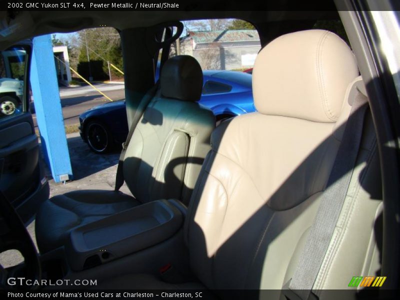 Pewter Metallic / Neutral/Shale 2002 GMC Yukon SLT 4x4
