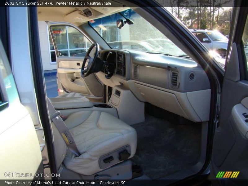 Pewter Metallic / Neutral/Shale 2002 GMC Yukon SLT 4x4