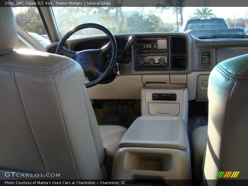 Pewter Metallic / Neutral/Shale 2002 GMC Yukon SLT 4x4
