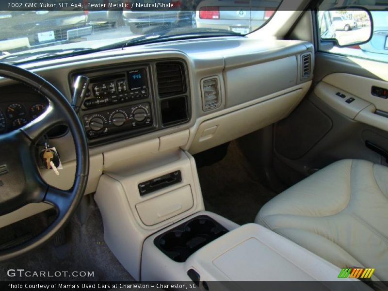 Pewter Metallic / Neutral/Shale 2002 GMC Yukon SLT 4x4