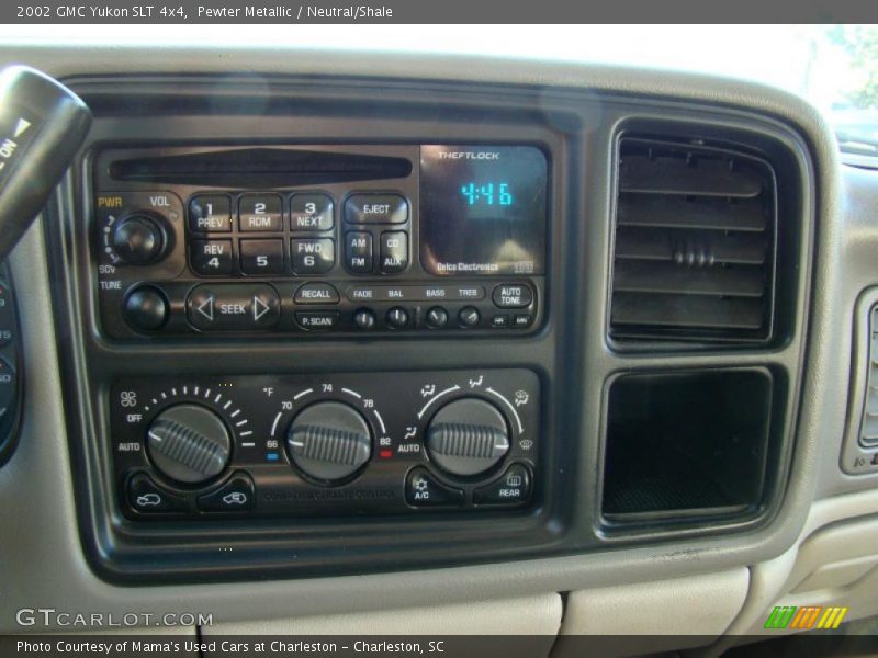 Pewter Metallic / Neutral/Shale 2002 GMC Yukon SLT 4x4