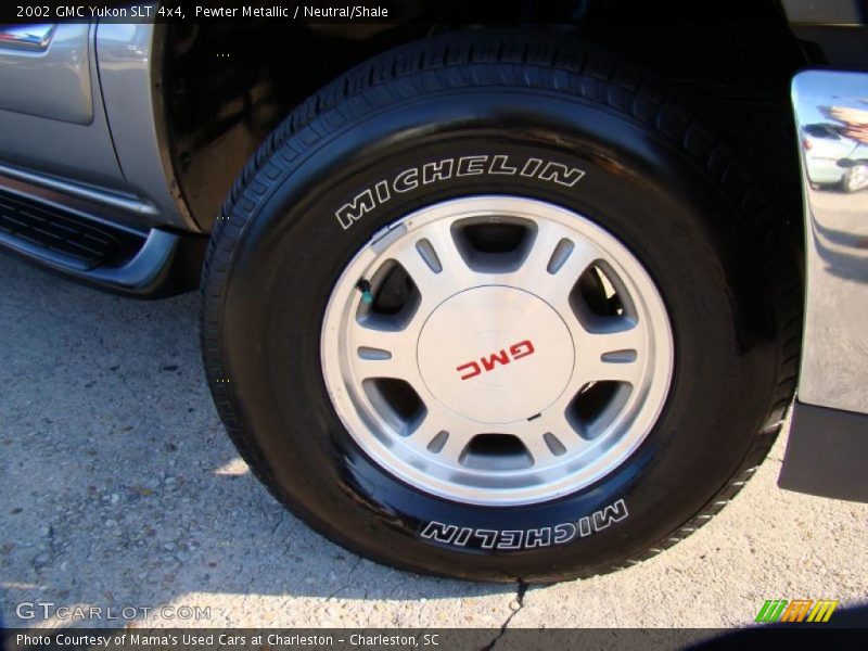 Pewter Metallic / Neutral/Shale 2002 GMC Yukon SLT 4x4