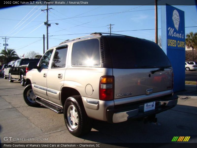 Pewter Metallic / Neutral/Shale 2002 GMC Yukon SLT 4x4