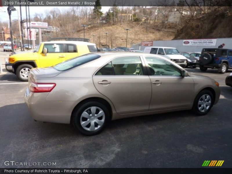 Desert Sand Metallic / Bisque 2009 Toyota Camry LE