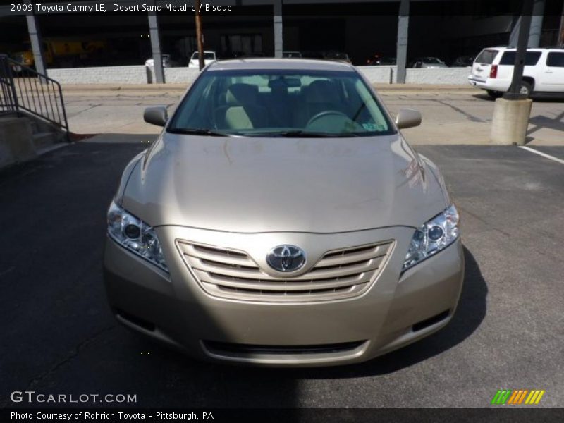 Desert Sand Metallic / Bisque 2009 Toyota Camry LE