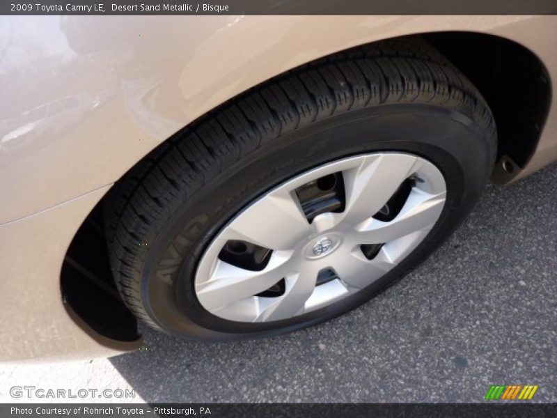 Desert Sand Metallic / Bisque 2009 Toyota Camry LE