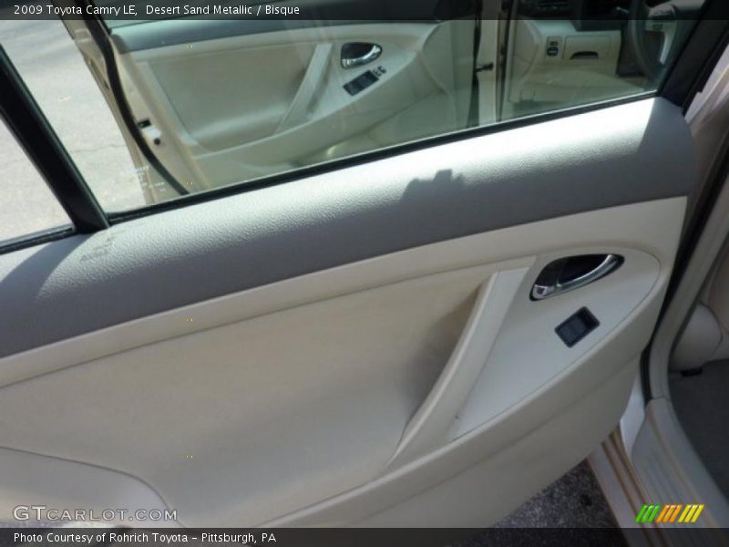 Desert Sand Metallic / Bisque 2009 Toyota Camry LE