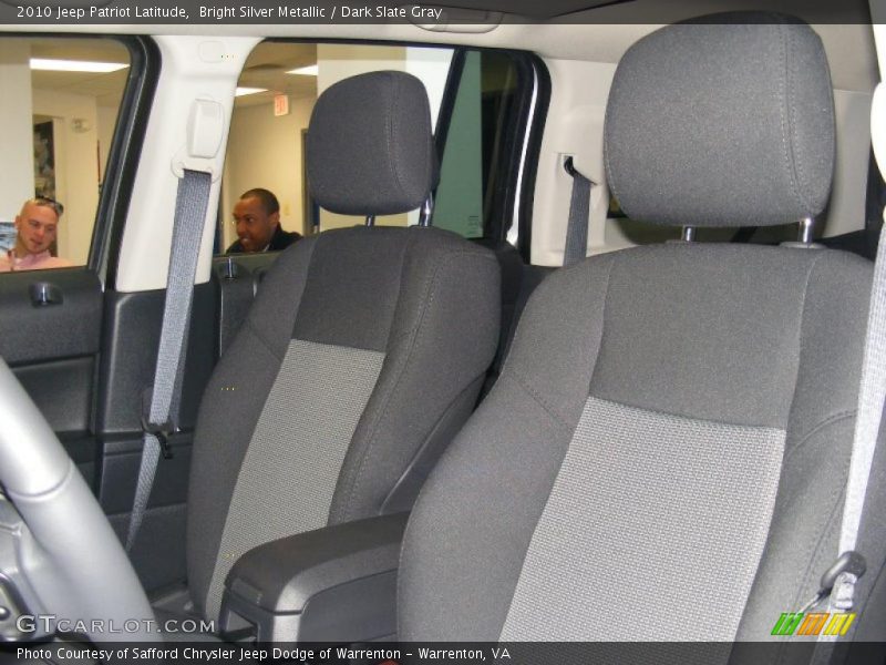 Bright Silver Metallic / Dark Slate Gray 2010 Jeep Patriot Latitude