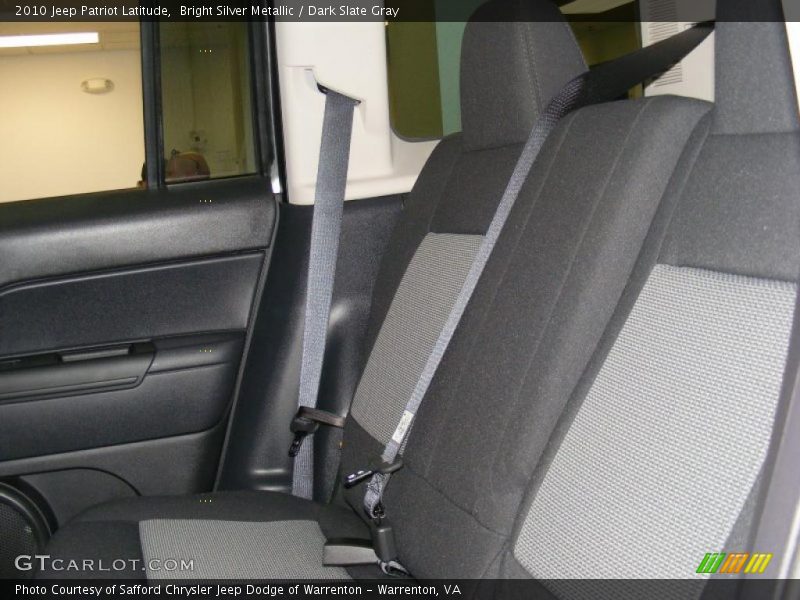 Bright Silver Metallic / Dark Slate Gray 2010 Jeep Patriot Latitude