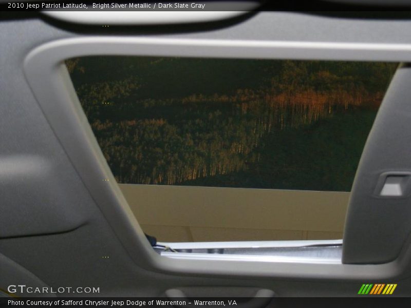 Bright Silver Metallic / Dark Slate Gray 2010 Jeep Patriot Latitude