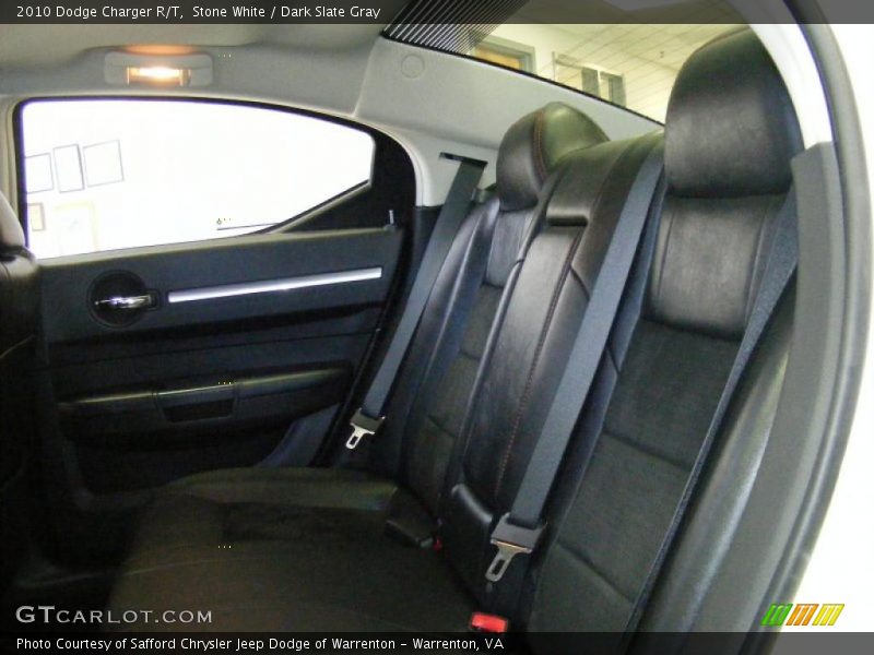 Stone White / Dark Slate Gray 2010 Dodge Charger R/T