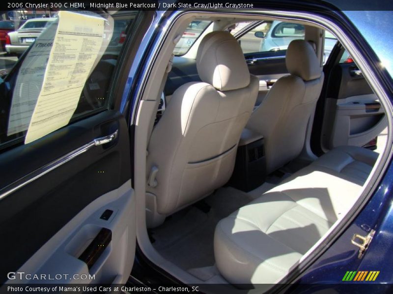 Midnight Blue Pearlcoat / Dark Slate Gray/Light Graystone 2006 Chrysler 300 C HEMI