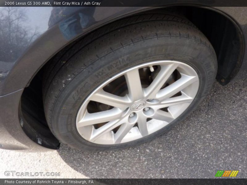 Flint Gray Mica / Ash Gray 2006 Lexus GS 300 AWD