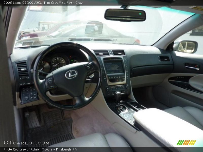 Flint Gray Mica / Ash Gray 2006 Lexus GS 300 AWD