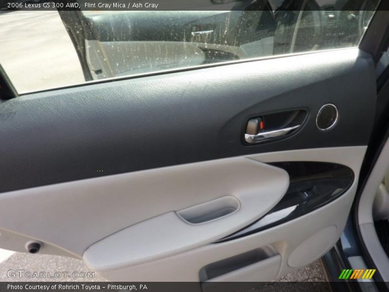Flint Gray Mica / Ash Gray 2006 Lexus GS 300 AWD