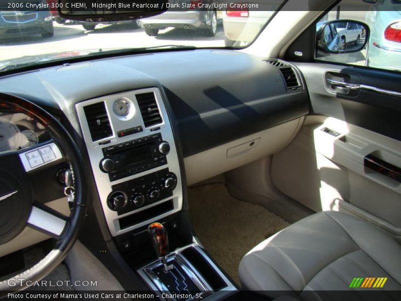 Midnight Blue Pearlcoat / Dark Slate Gray/Light Graystone 2006 Chrysler 300 C HEMI