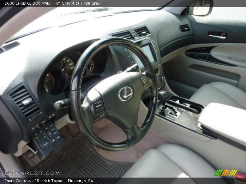 Flint Gray Mica / Ash Gray 2006 Lexus GS 300 AWD