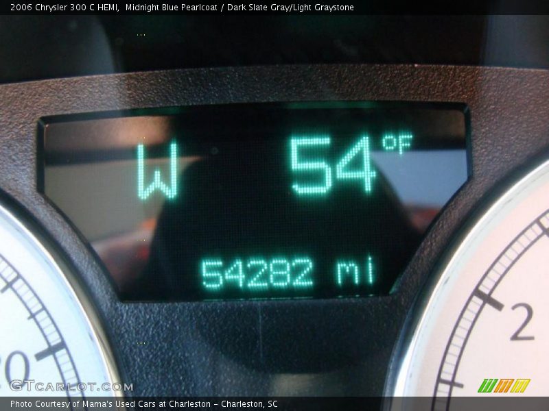 Midnight Blue Pearlcoat / Dark Slate Gray/Light Graystone 2006 Chrysler 300 C HEMI