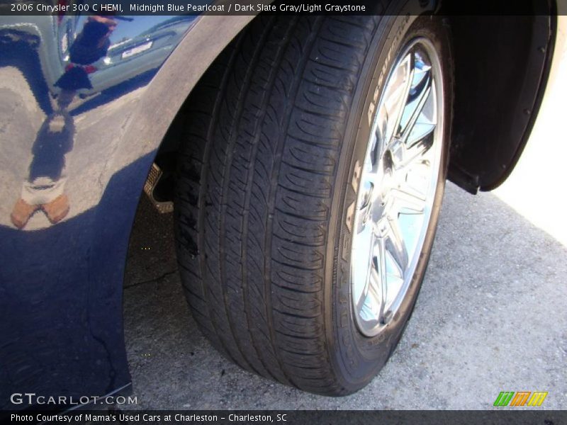 Midnight Blue Pearlcoat / Dark Slate Gray/Light Graystone 2006 Chrysler 300 C HEMI