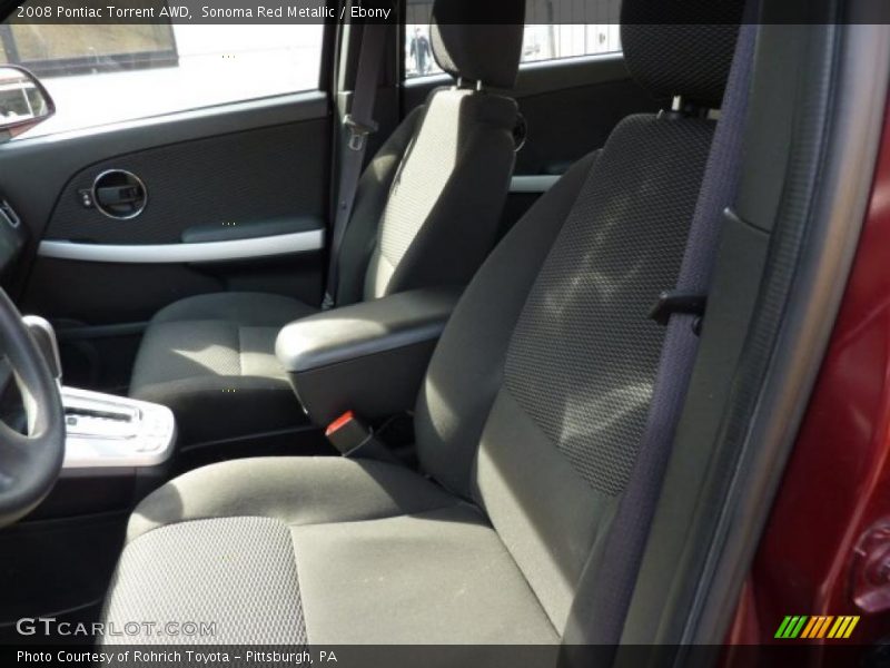 Sonoma Red Metallic / Ebony 2008 Pontiac Torrent AWD