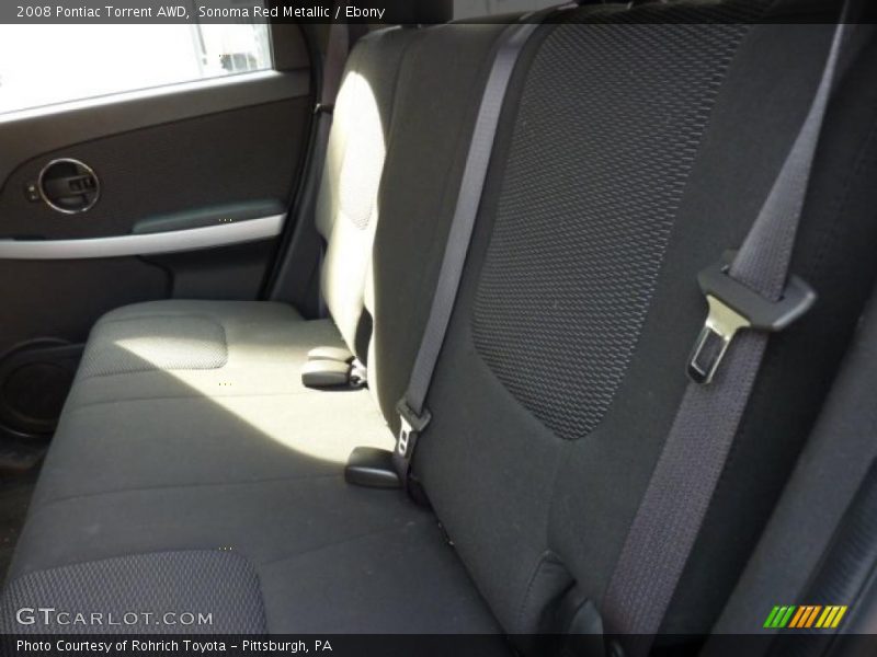 Sonoma Red Metallic / Ebony 2008 Pontiac Torrent AWD