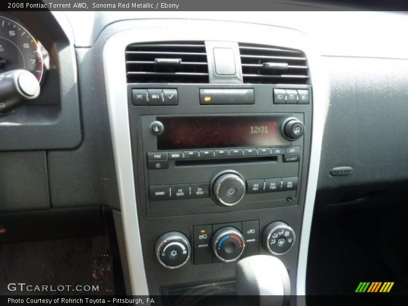 Sonoma Red Metallic / Ebony 2008 Pontiac Torrent AWD