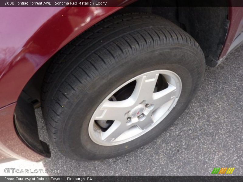 Sonoma Red Metallic / Ebony 2008 Pontiac Torrent AWD