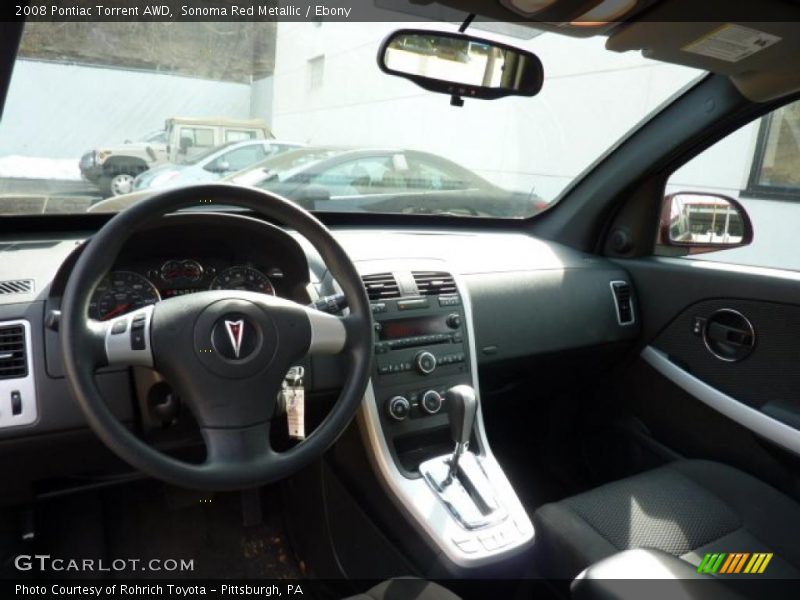 Sonoma Red Metallic / Ebony 2008 Pontiac Torrent AWD