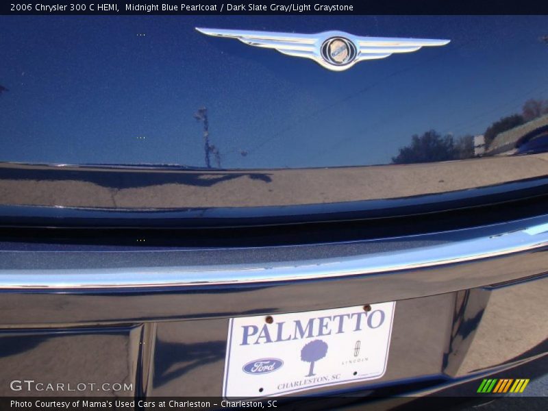 Midnight Blue Pearlcoat / Dark Slate Gray/Light Graystone 2006 Chrysler 300 C HEMI