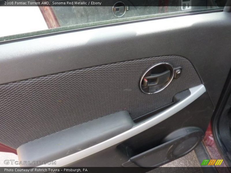 Sonoma Red Metallic / Ebony 2008 Pontiac Torrent AWD