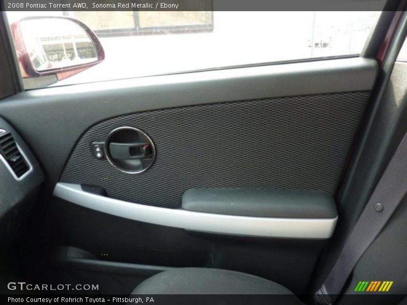 Sonoma Red Metallic / Ebony 2008 Pontiac Torrent AWD
