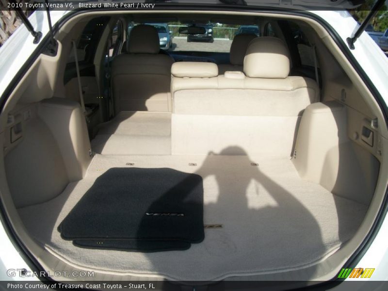 Blizzard White Pearl / Ivory 2010 Toyota Venza V6