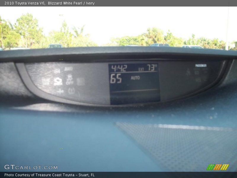 Blizzard White Pearl / Ivory 2010 Toyota Venza V6