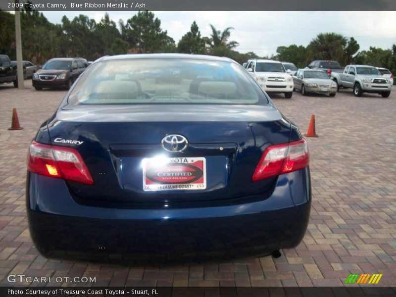Blue Ribbon Metallic / Ash 2009 Toyota Camry