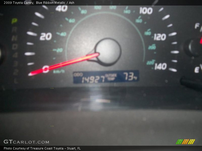 Blue Ribbon Metallic / Ash 2009 Toyota Camry