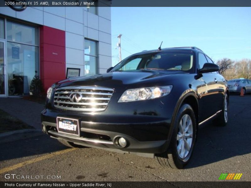 Black Obsidian / Wheat 2006 Infiniti FX 35 AWD